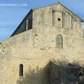 vue du clocher et de la façade orientale